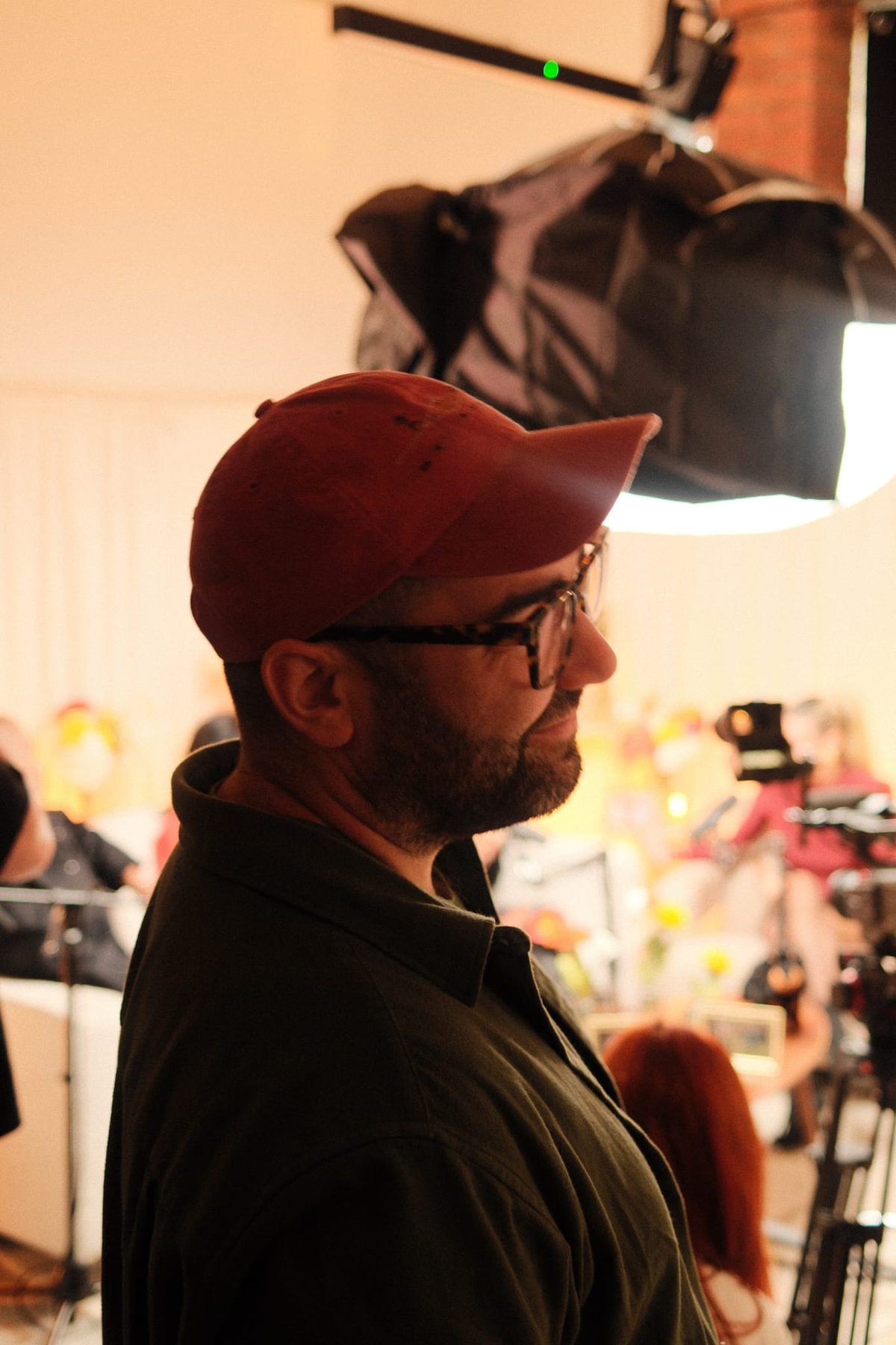On set